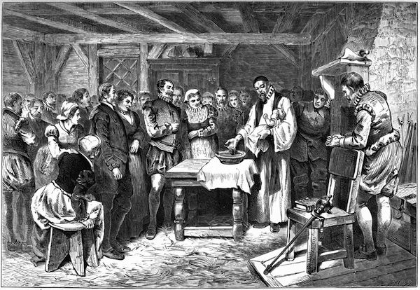 Baptism of Virginia Dare