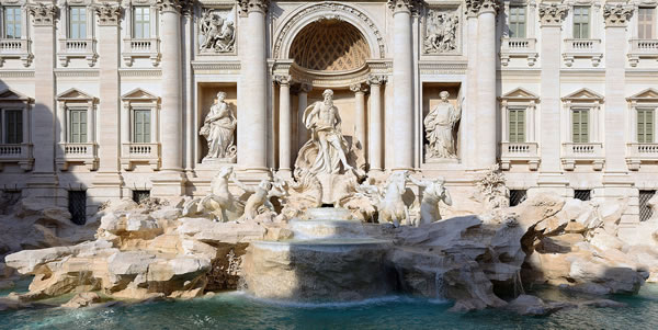 Trevi Fountain Rome, Italy