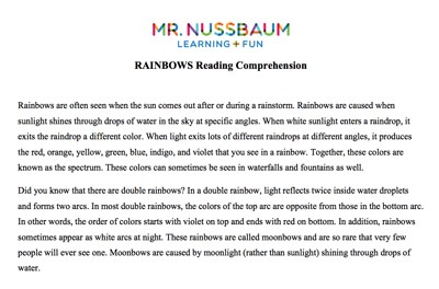 Jamestown Colony Reading Comprehension Part 3